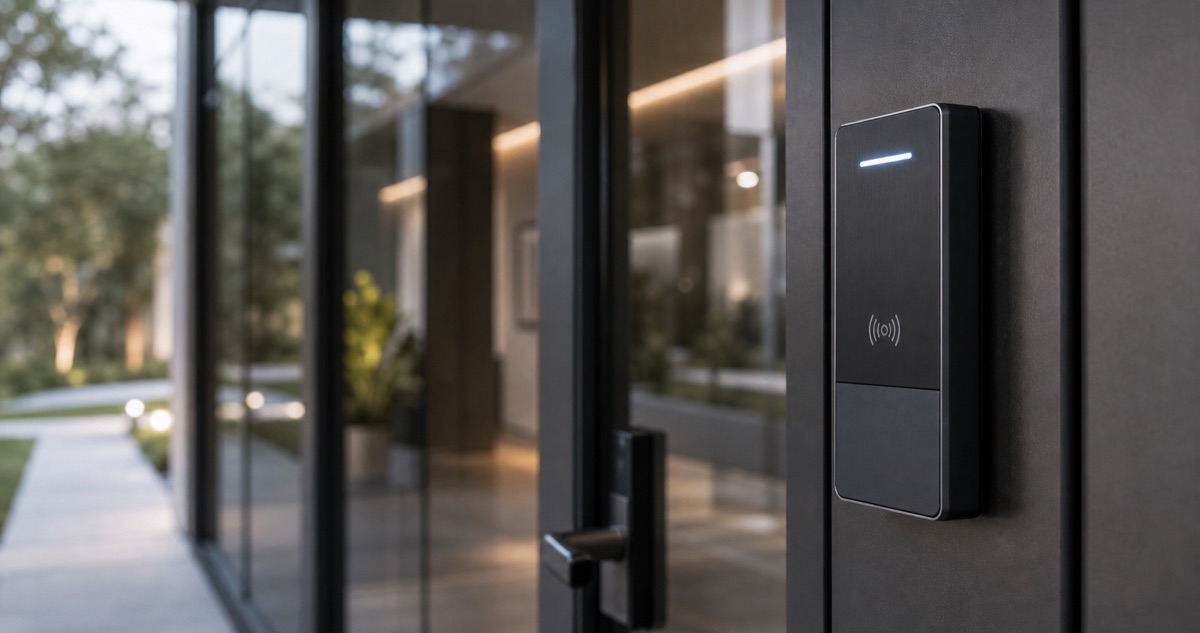Control acces automatizat pentru o intrare securizată