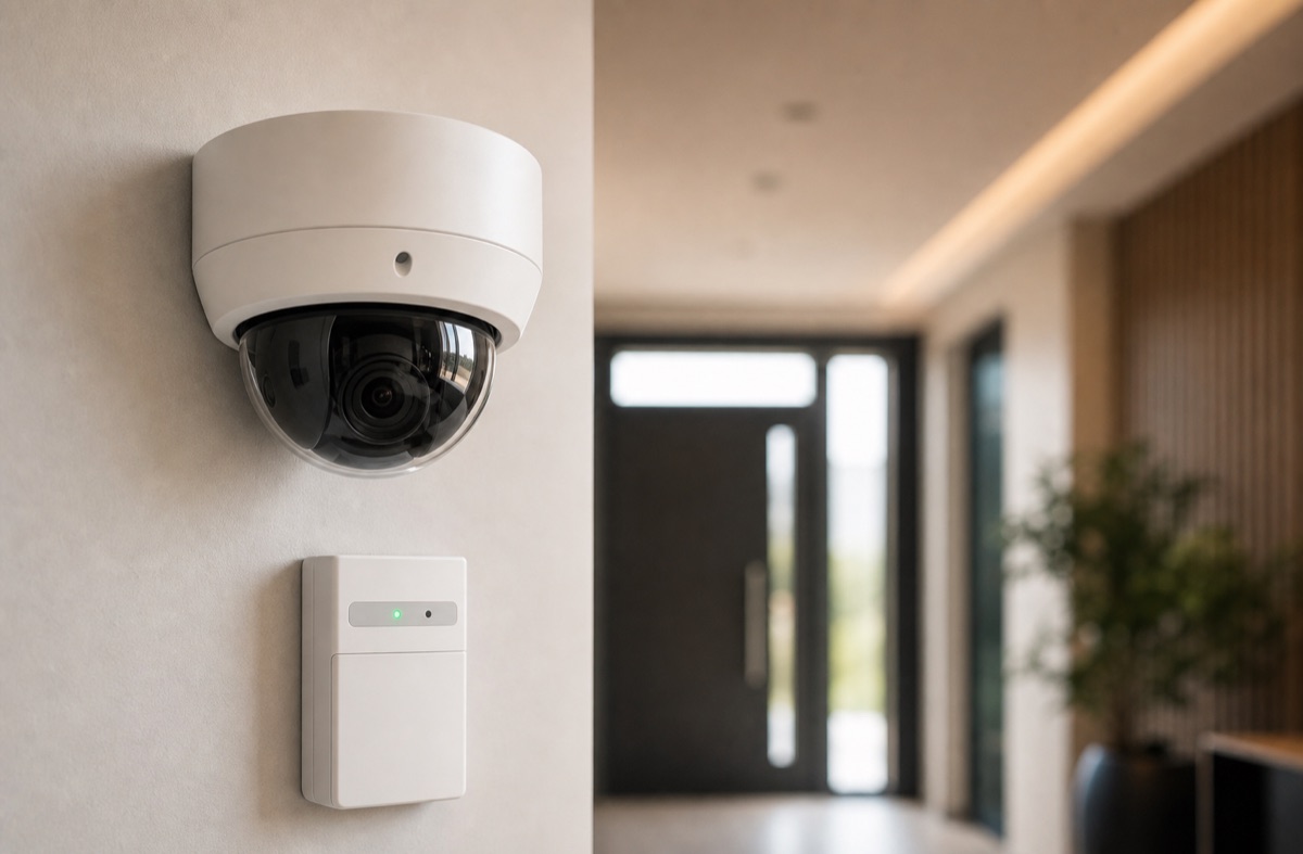 Cameră de securitate și monitorizare alarmă smart
